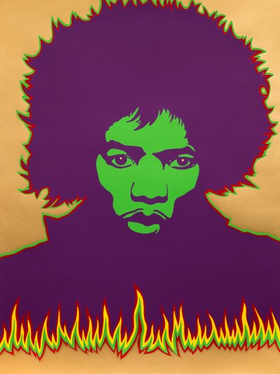 Hendrix - Fire, 1967 da Larry Smart